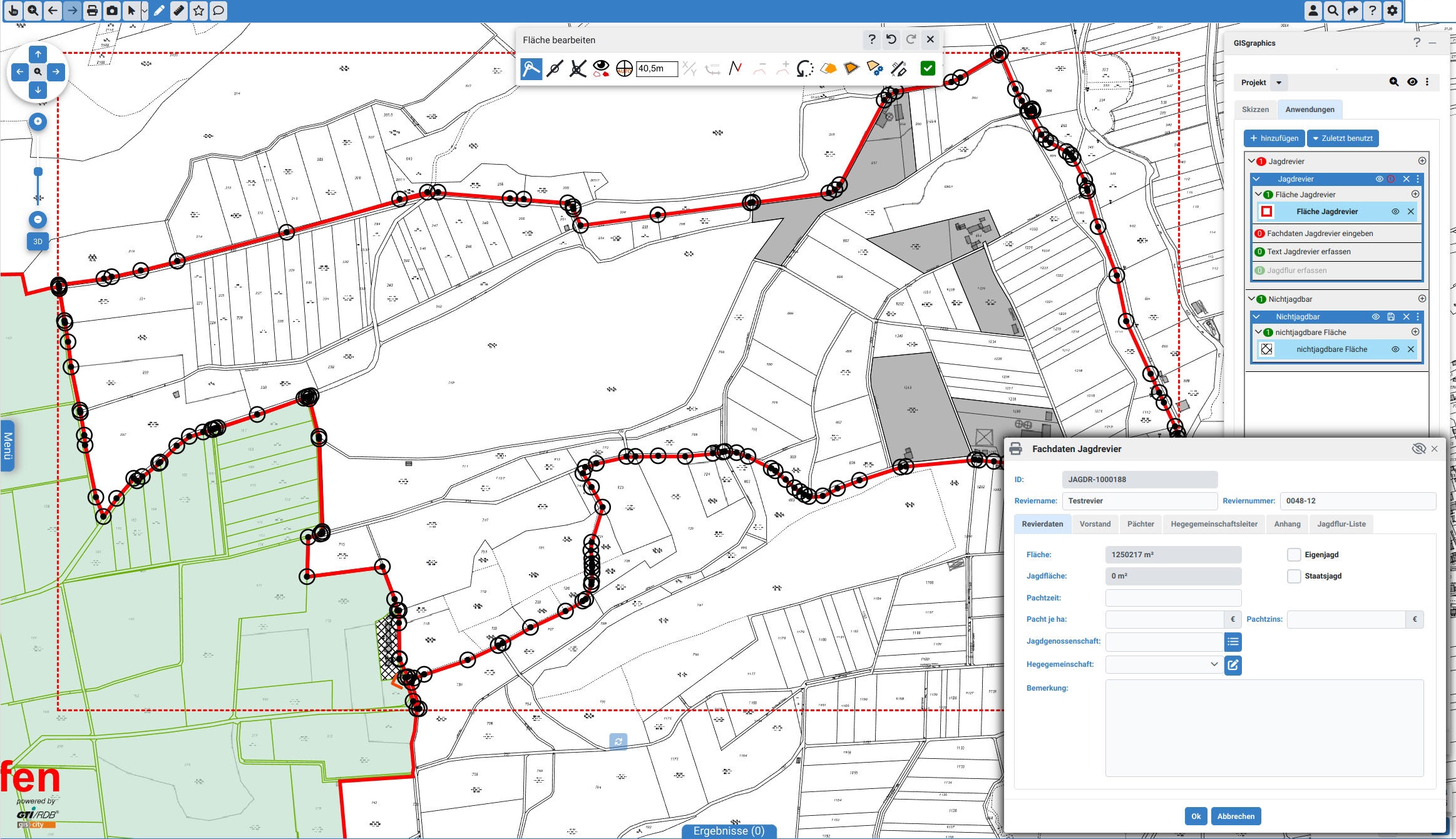 Jagdkataster Jagdrevier