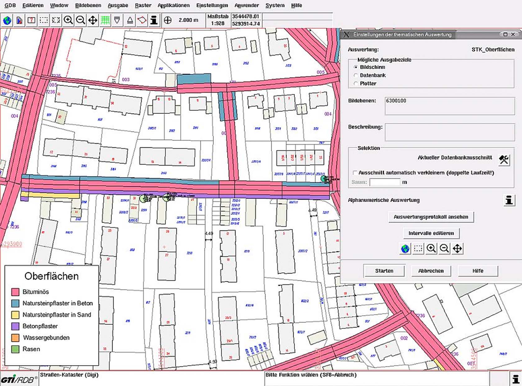 Strassenkataster UI GTI Oberflaechen UI