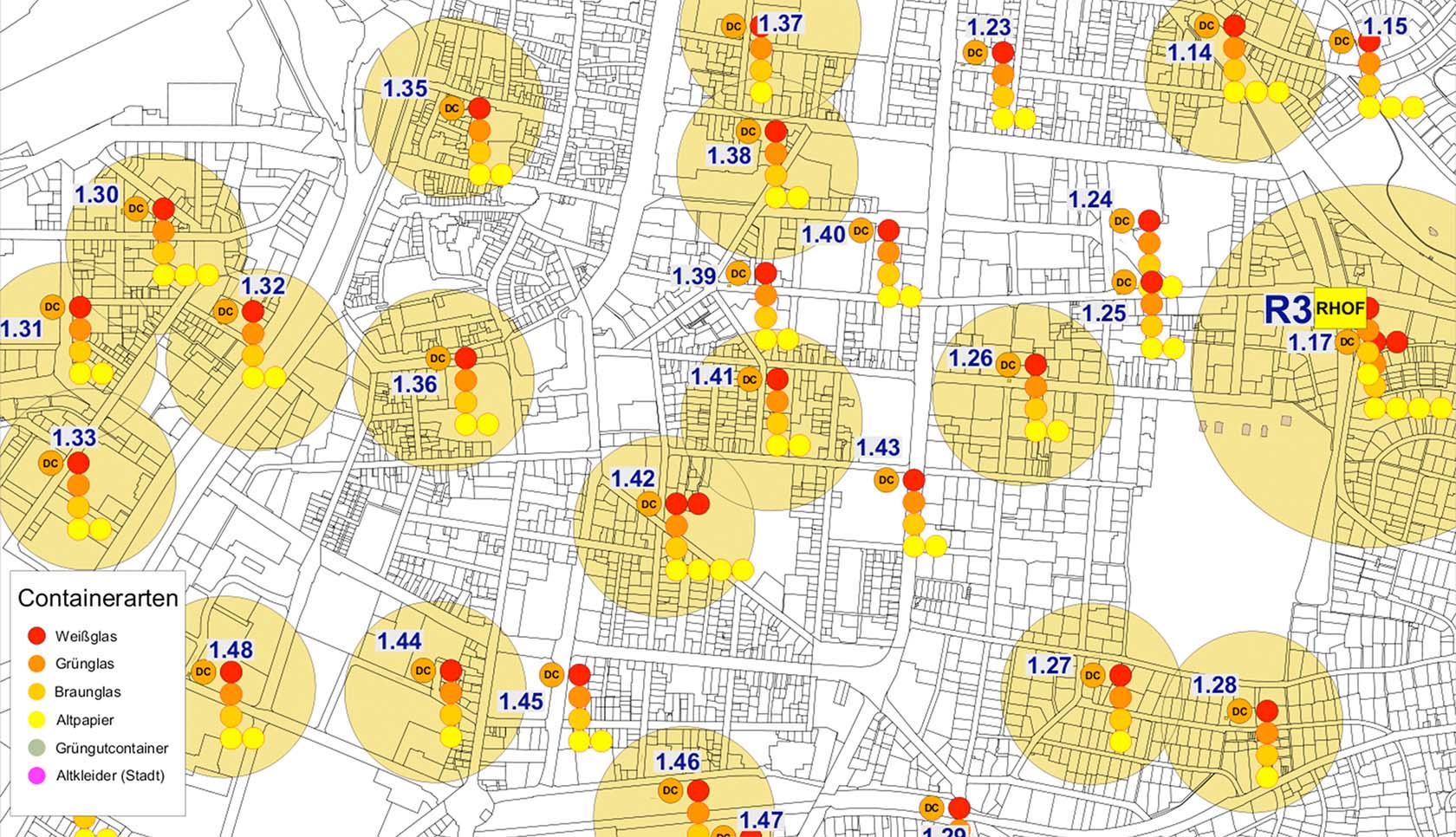 Wertstoffinseln Uebersichtsgrafik UI