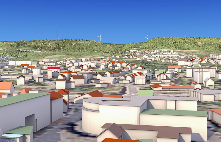 3D Modell GIScity 3D